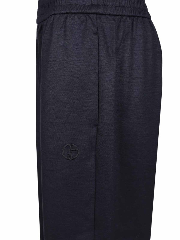 Cotton And Cashmere Joggers shop online: GIORGIO ARMANI