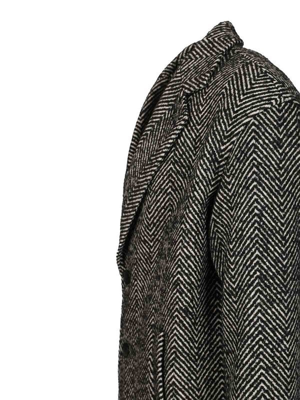 HERNO buy online Wool Chevron Coat