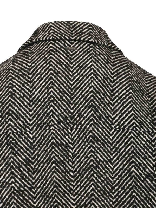 The Best Shops HERNO: Wool Chevron Coat