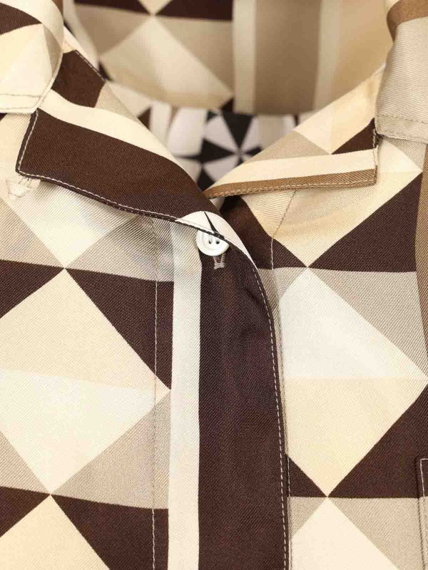 The Best Shops LOEWE: shirts - Silk Twill Shirt