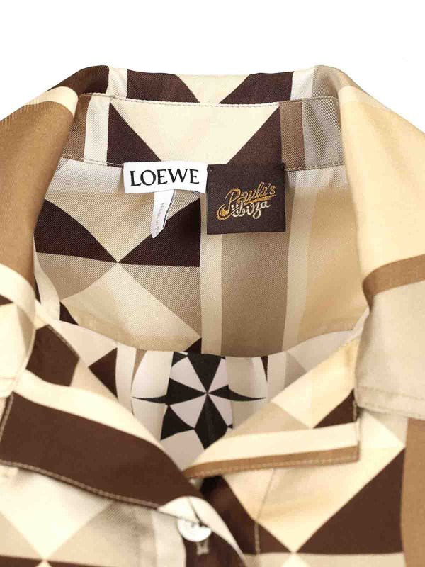 Silk Twill Shirt shop online: LOEWE