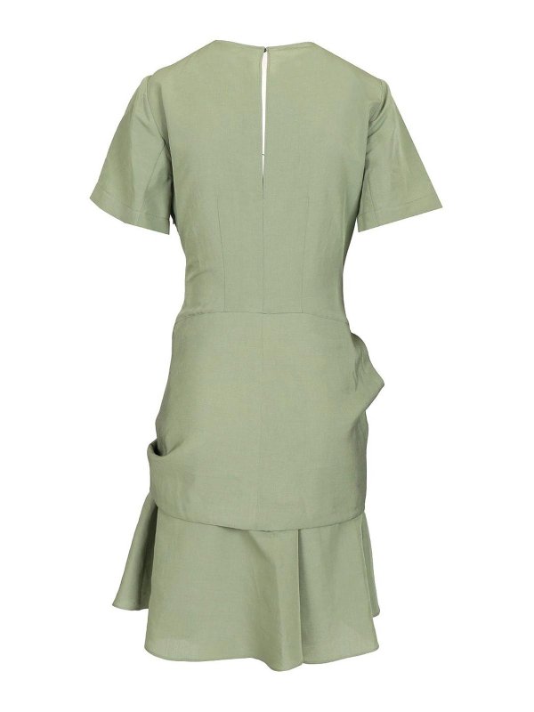 LOEWE: ショートドレス online - ショートドレス - 緑