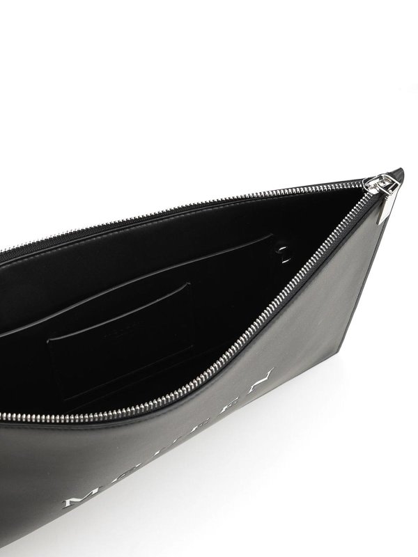 Ledermantel - Schwarz shop online: ALEXANDER MCQUEEN