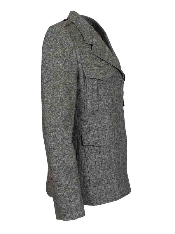 The Best Shops ALEXANDER MCQUEEN: casual jackets - Uniform-Style Jacket