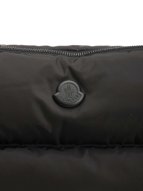 MONCLER buy online Manteau En Cuir - Noir