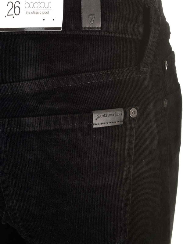 The Best Shops 7 FOR ALL MANKIND: ショートパンツ - 黒