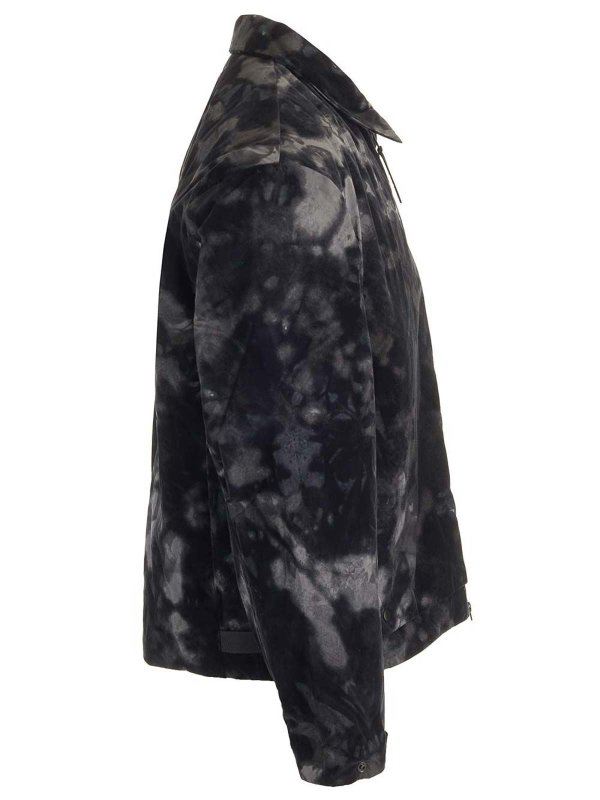 The Best Shops Y-3: giacche casual - Giacca mimetica in bianco e nero