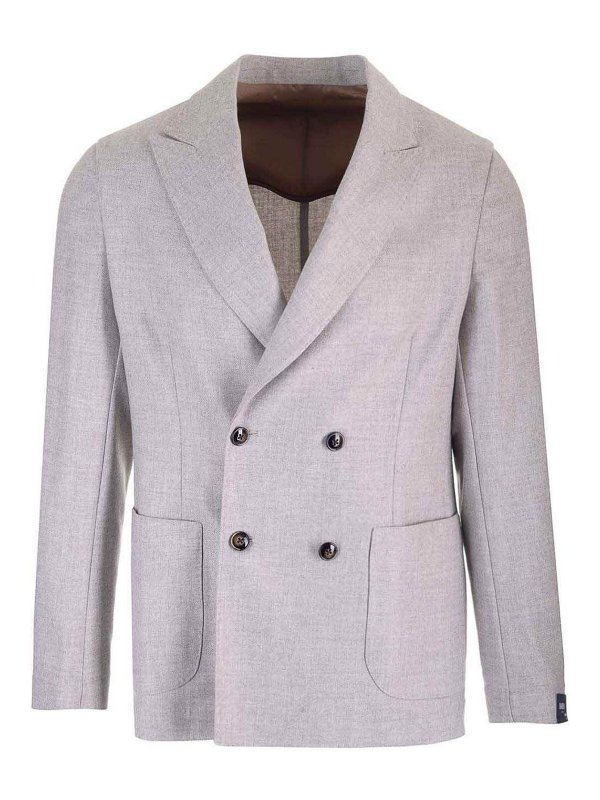 BARBA: Casualjacken - Casualjacke - Grau