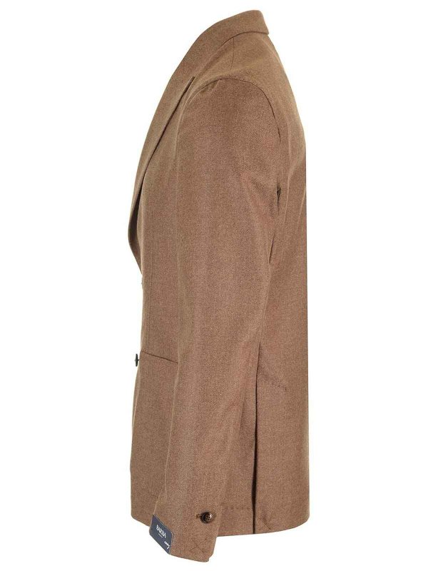 The Best Shops BARBA: casual jackets - Easy Double Breasted Jacket