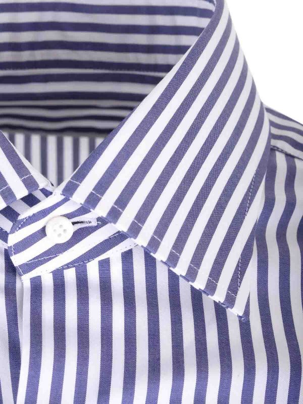 The Best Shops BARBA: shirts - Journey Line Cotton Oxford Shirt