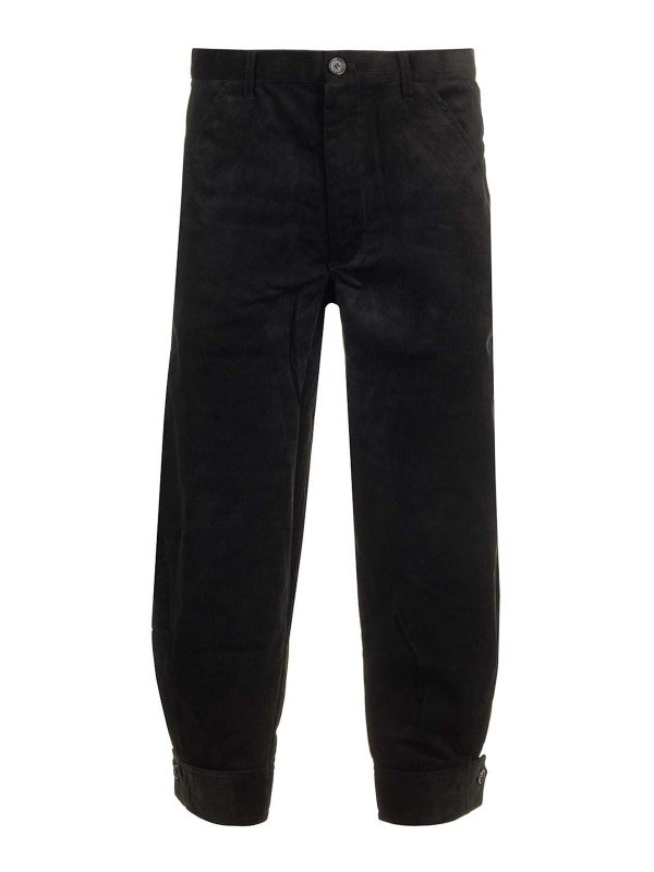 COMME DES GARCONS: Pantalons casual - Short - Noir