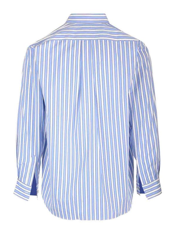 COMME DES GARCONS: shirts online - Striped Cotton Shirt