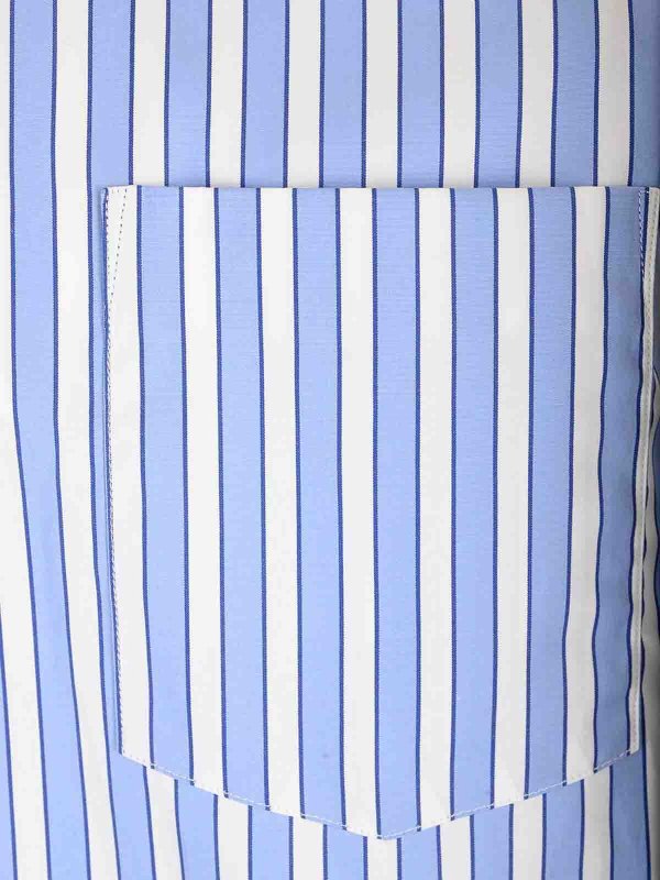 The Best Shops COMME DES GARCONS: shirts - Striped Cotton Shirt