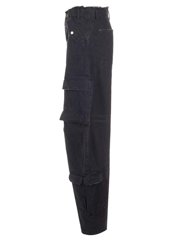 The Best Shops DARKPARK: flared jeans - Daisy Military Trousers