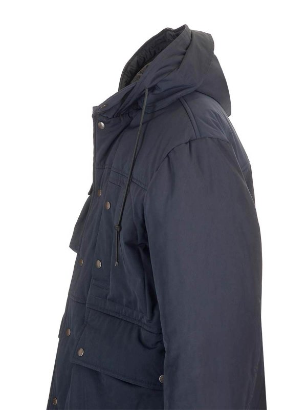 Manteau Court - Bleu shop online: DRIES VAN NOTEN