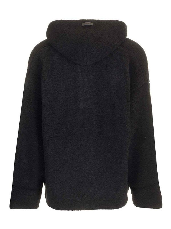 FEAR OF GOD: Sweatshirts & Sweaters online - Merino Polo Hoodie