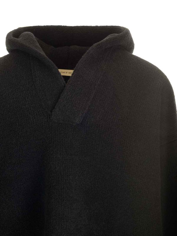 Merino Polo Hoodie shop online: FEAR OF GOD