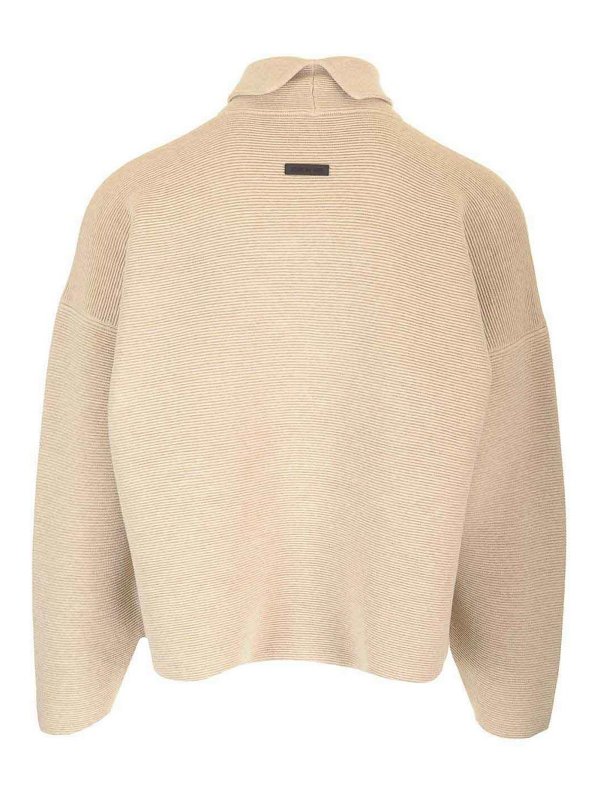FEAR OF GOD: crew necks online - Ottoman High Neck Sweater
