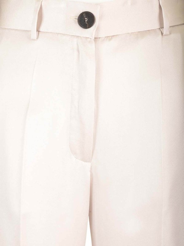 Pantaloni di raso di seta shop online: FORTE FORTE