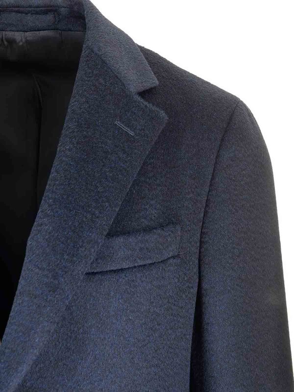 ショートコート - ブルー shop online: LARDINI