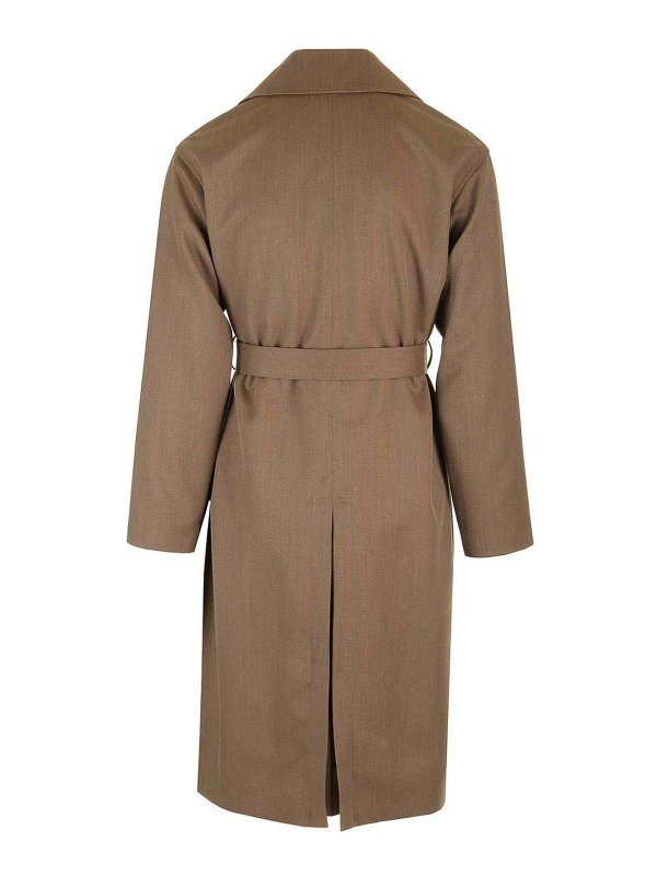 LARDINI: Kurze Mäntel online - Kurzer Mantel - Braun