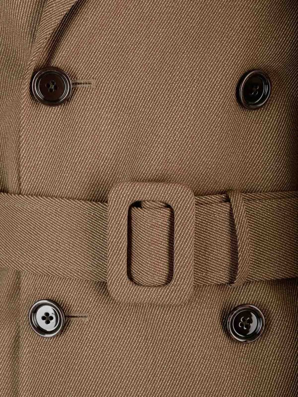 The Best Shops LARDINI: Kurzer Mantel - Braun