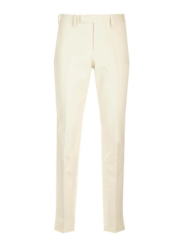 LARDINI: Tailored & Formal trousers - White Trousers