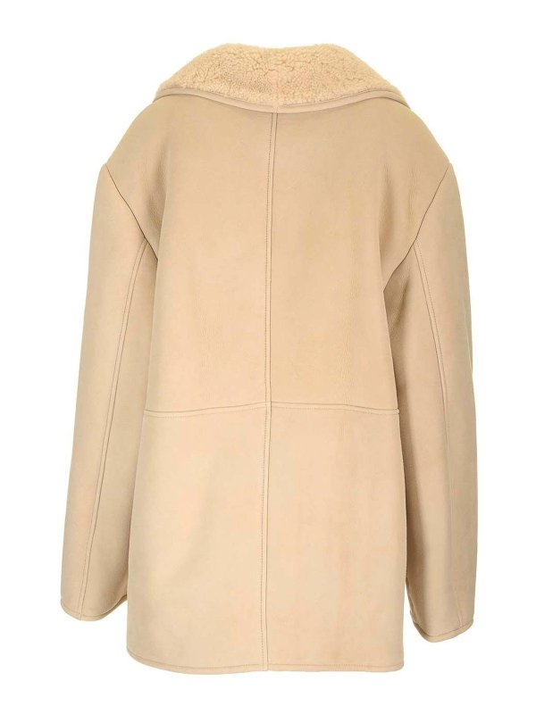 LOULOU STUDIO: cappotti corti online - Cappotto di shearling