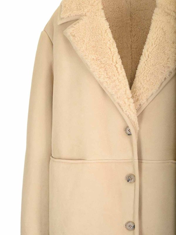 Cappotto di shearling shop online: LOULOU STUDIO