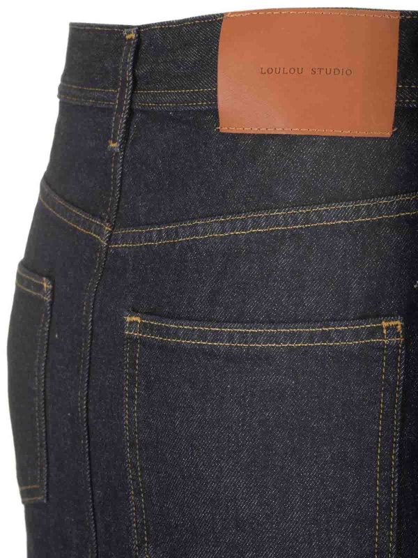 LOULOU STUDIO buy online 膝丈/ミディスカート - ブルー