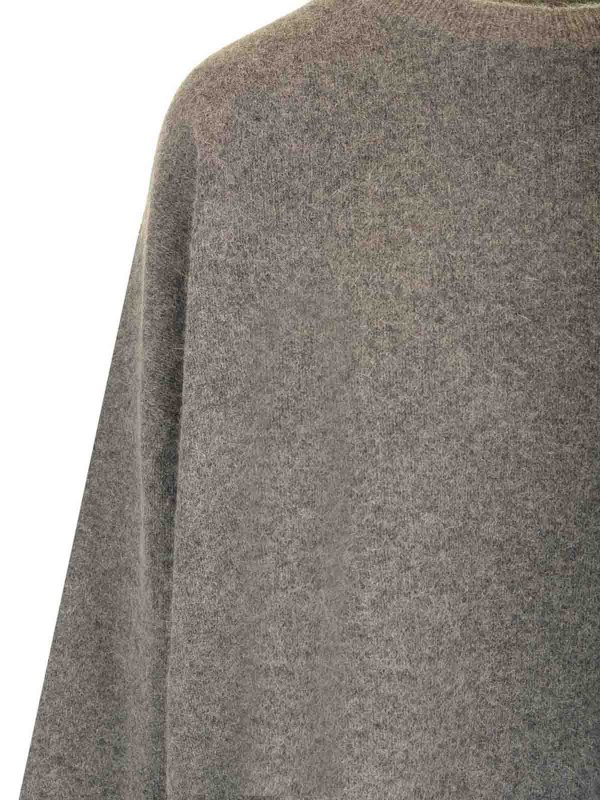 Rundhalspullover - Grau shop online: LOULOU STUDIO