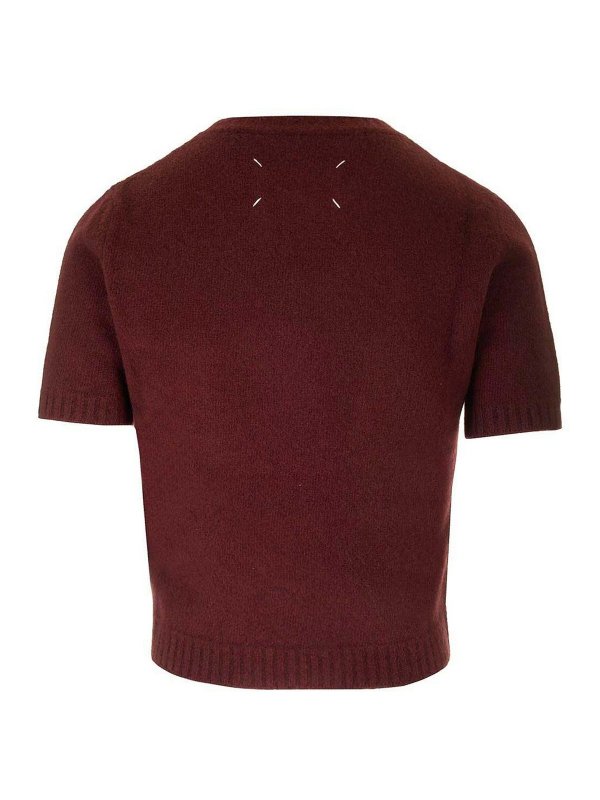 Maison Margiela: crew necks online - Lambswool Sweater