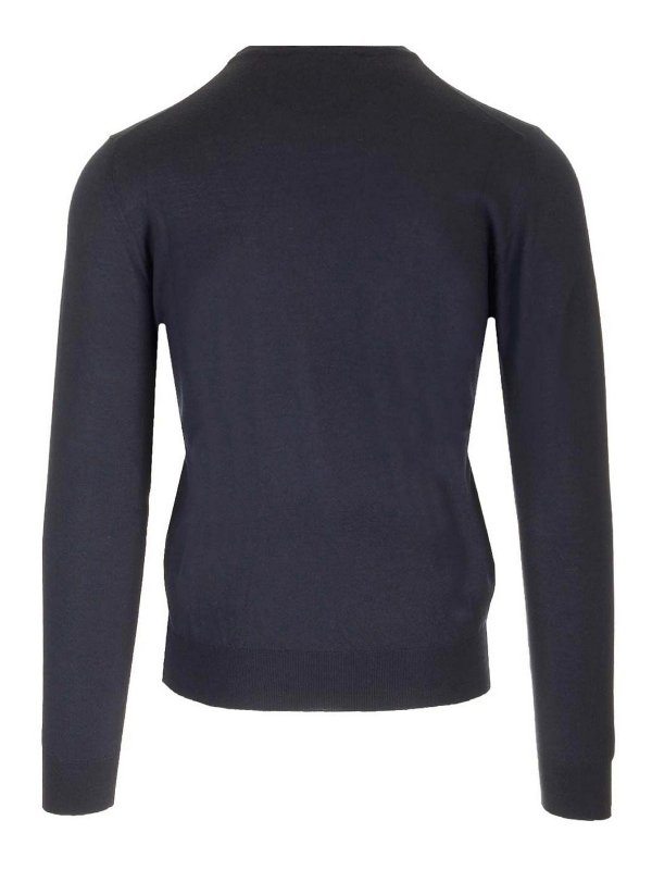 MAURO OTTAVIANI: クルーネック online - クルーネック - ブルー