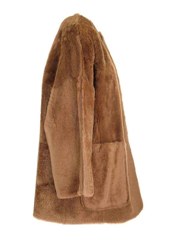 Shearling Reversible Coat shop online: Max Mara
