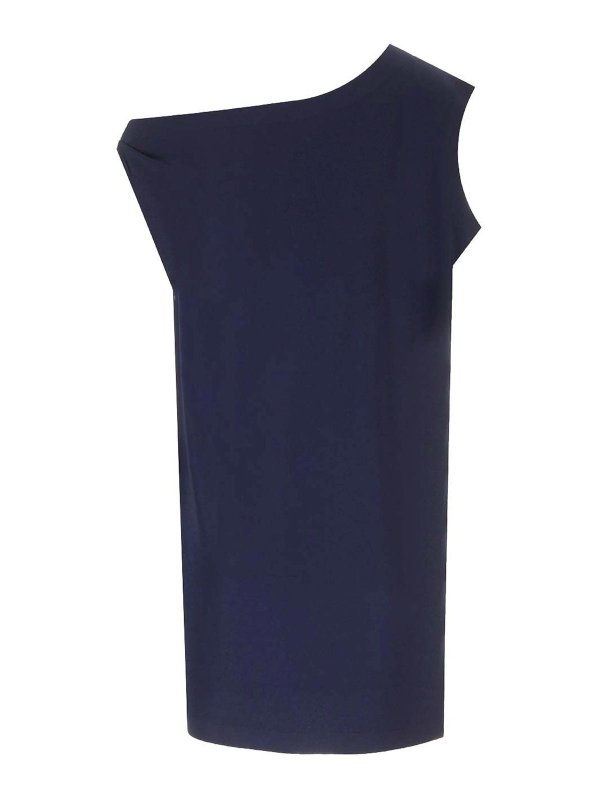 Norma Kamali: ショートドレス online - ショートドレス - ブルー