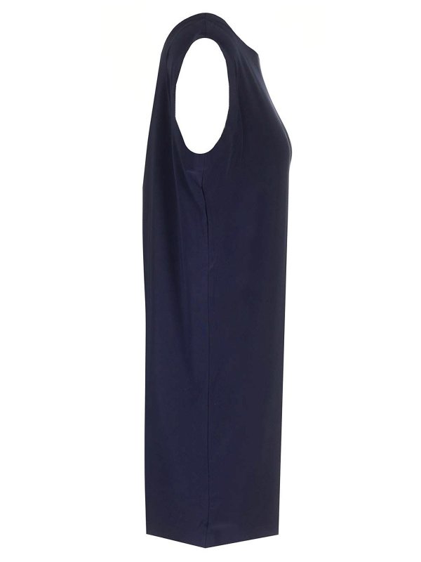 The Best Shops Norma Kamali: ショートドレス - ショートドレス - ブルー