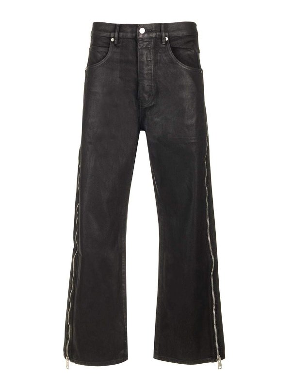 PURPLE BRAND: Bootcut - Bootcut Jeans - Schwarz