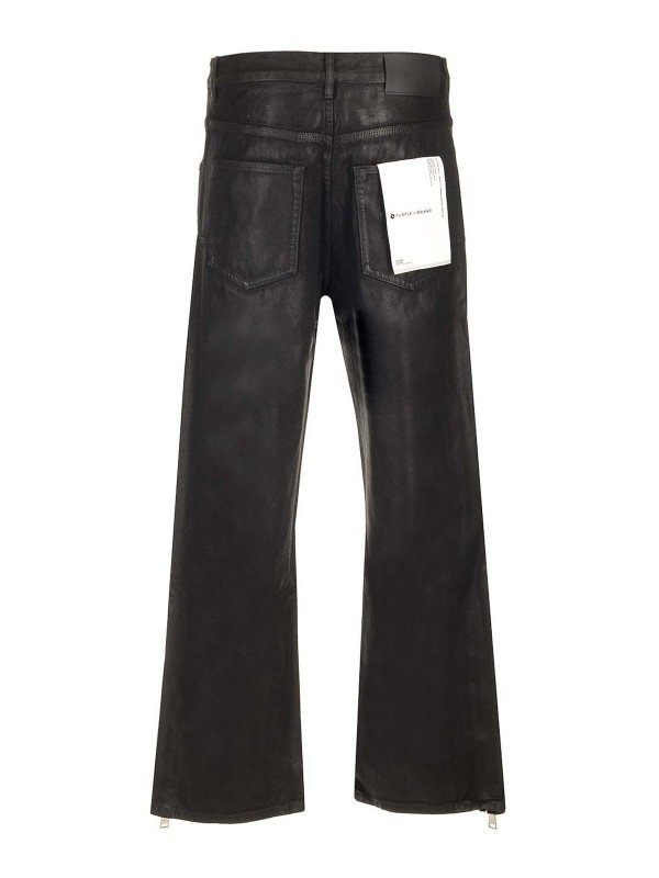 PURPLE BRAND: Bootcut online - Bootcut Jeans - Schwarz