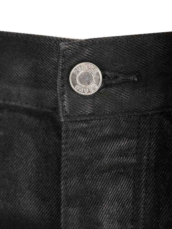 The Best Shops PURPLE BRAND: Bootcut - Bootcut Jeans - Schwarz