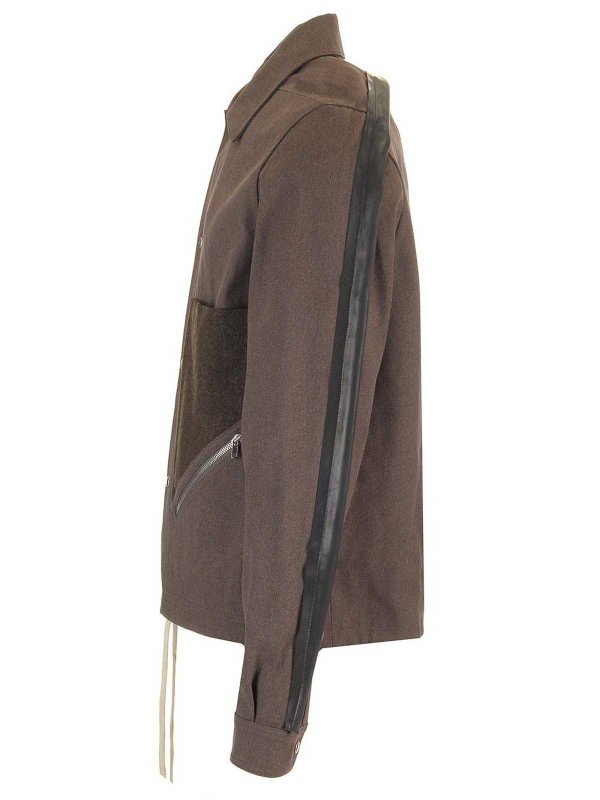 The Best Shops RICK OWENS: casual jackets - Tour Snap Front Jacket