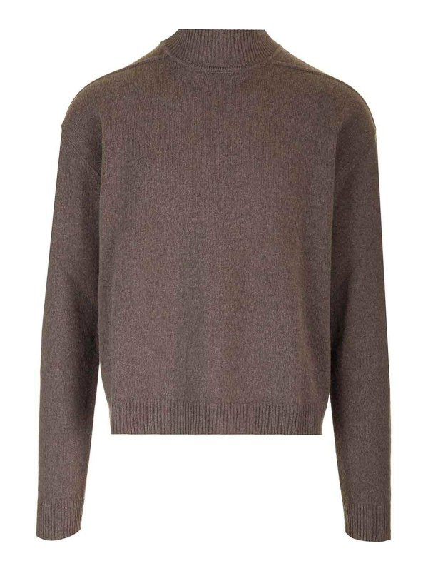 RICK OWENS: crew necks - Turtleneck Sweater