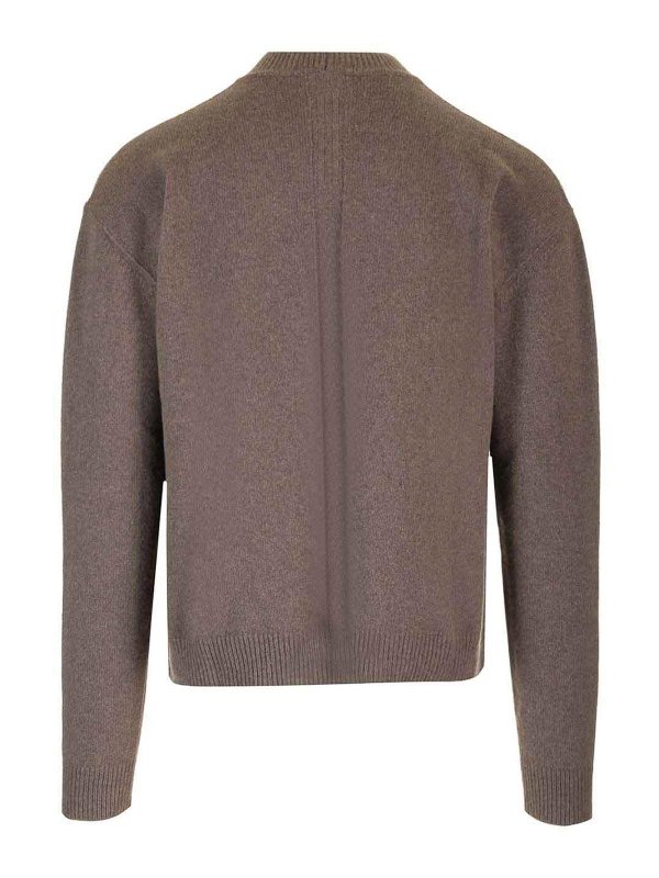 RICK OWENS: crew necks online - Turtleneck Sweater