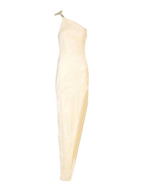 RICK OWENS: Maxikleider - Maxikleid - Beige