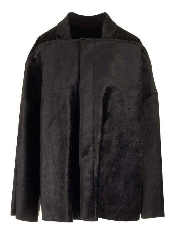 RICK OWENS: casual jackets - Boxy Fit Jacket