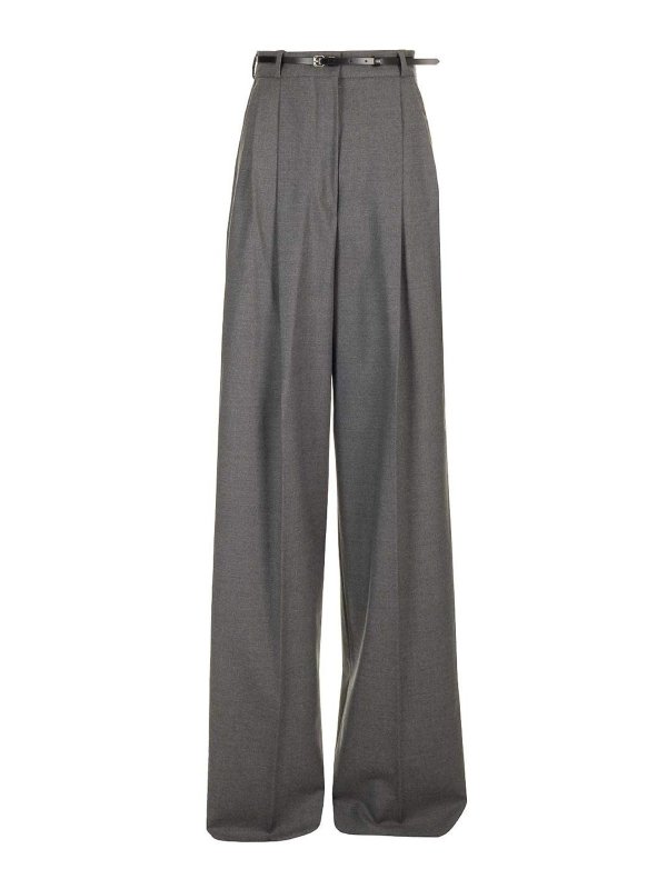 SPORTMAX: Hosen Shorts - Shorts - Grau