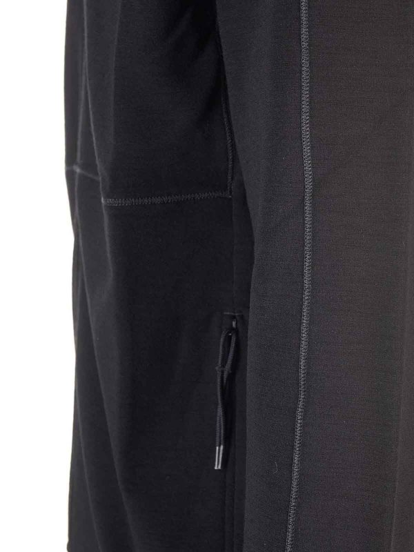 Wool And Cotton Zip-Up Fleece shop online: STONE ISLAND