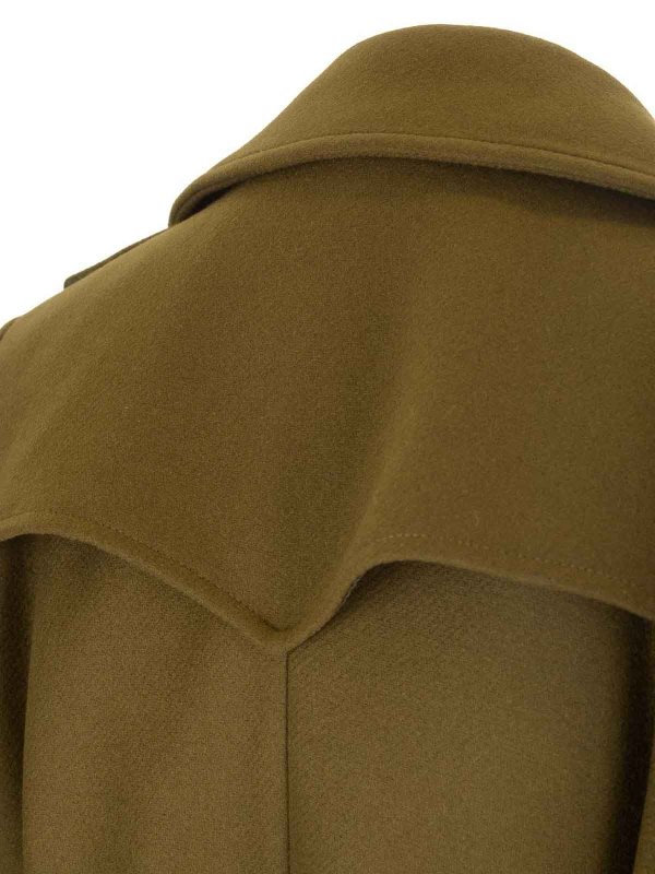 ショートコート shop online ショートコート - 緑