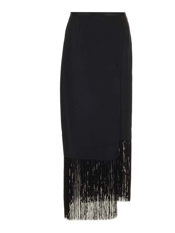 TALLER MARMO: Faldas media pierna y semilargas - Falda Semilarga - Negro