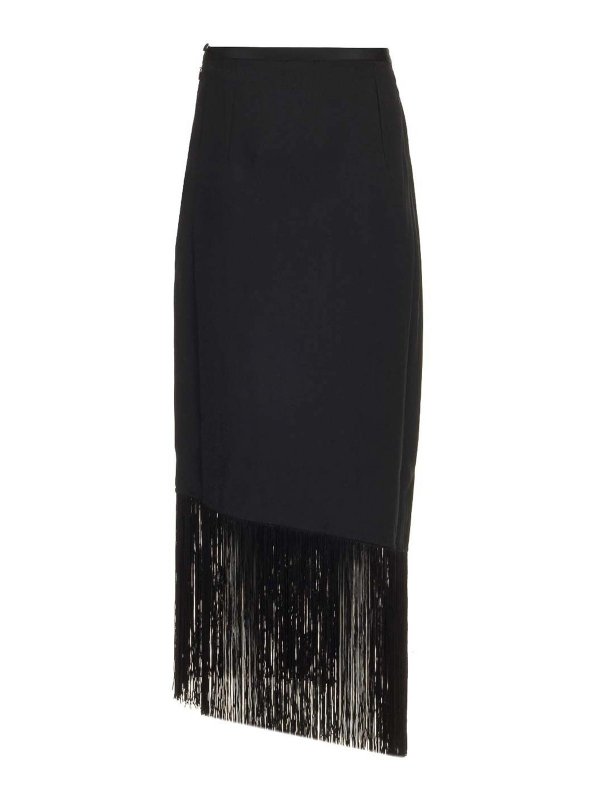 TALLER MARMO: Faldas media pierna y semilargas online - Falda Semilarga - Negro