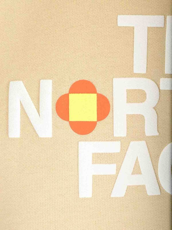 クルーネック - ベージュ shop online: THE NORTH FACE